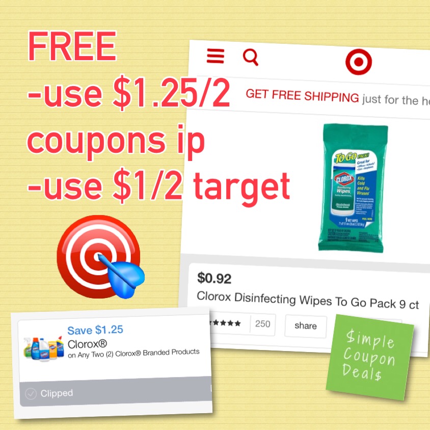 Clorox coupons