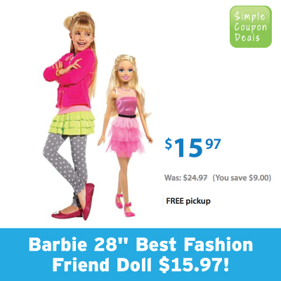 barbie best fashion friend doll