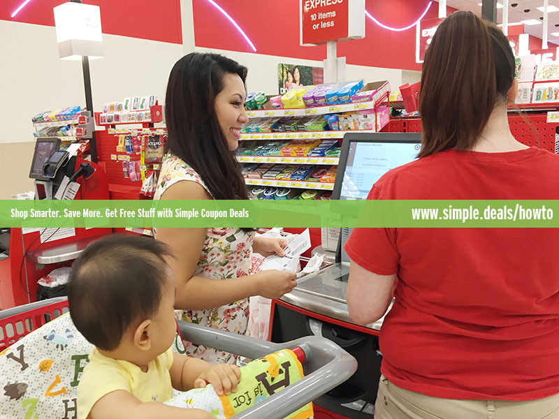 How to use Self Checkout at Target Simple Coupon Deals