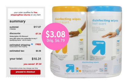 Up Wipes Target 