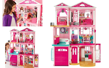barbie doll house cost