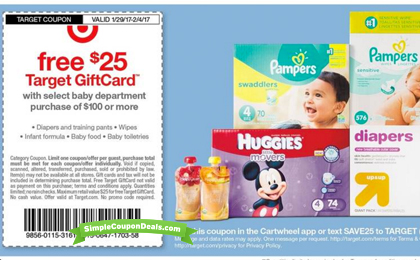 Stockup \u0026 Save on Diapers at Target 