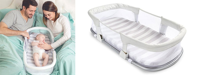 swaddleme by your side sleeper mattress size